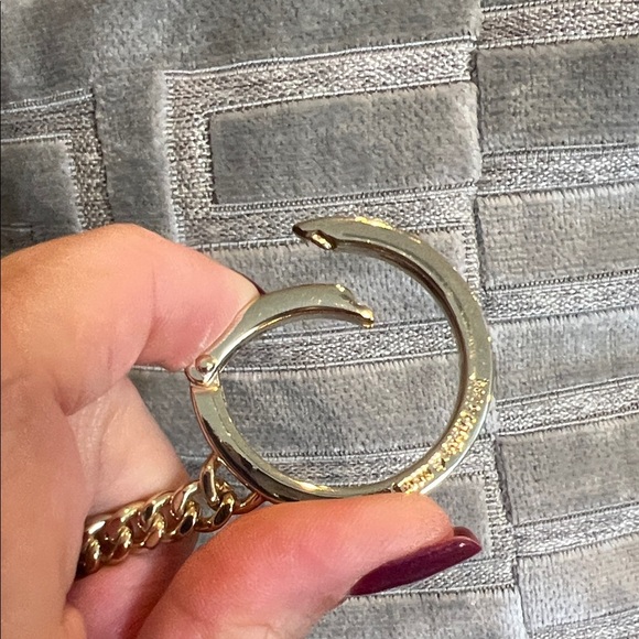 Kate Spade Rotating Heart Shaped Keychain - Picture 12 of 12